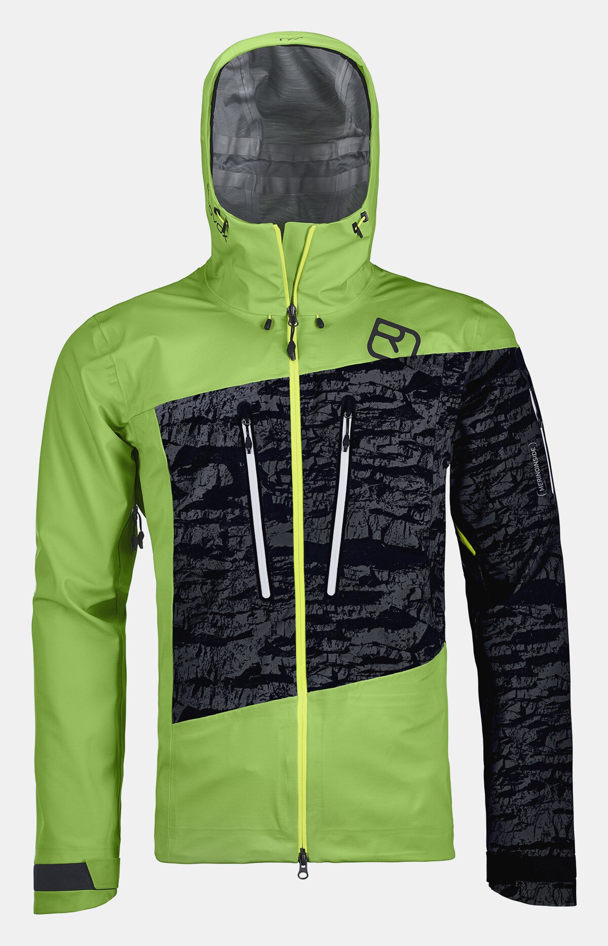 Ortovox 3l guardian shell discount jacket m black raven